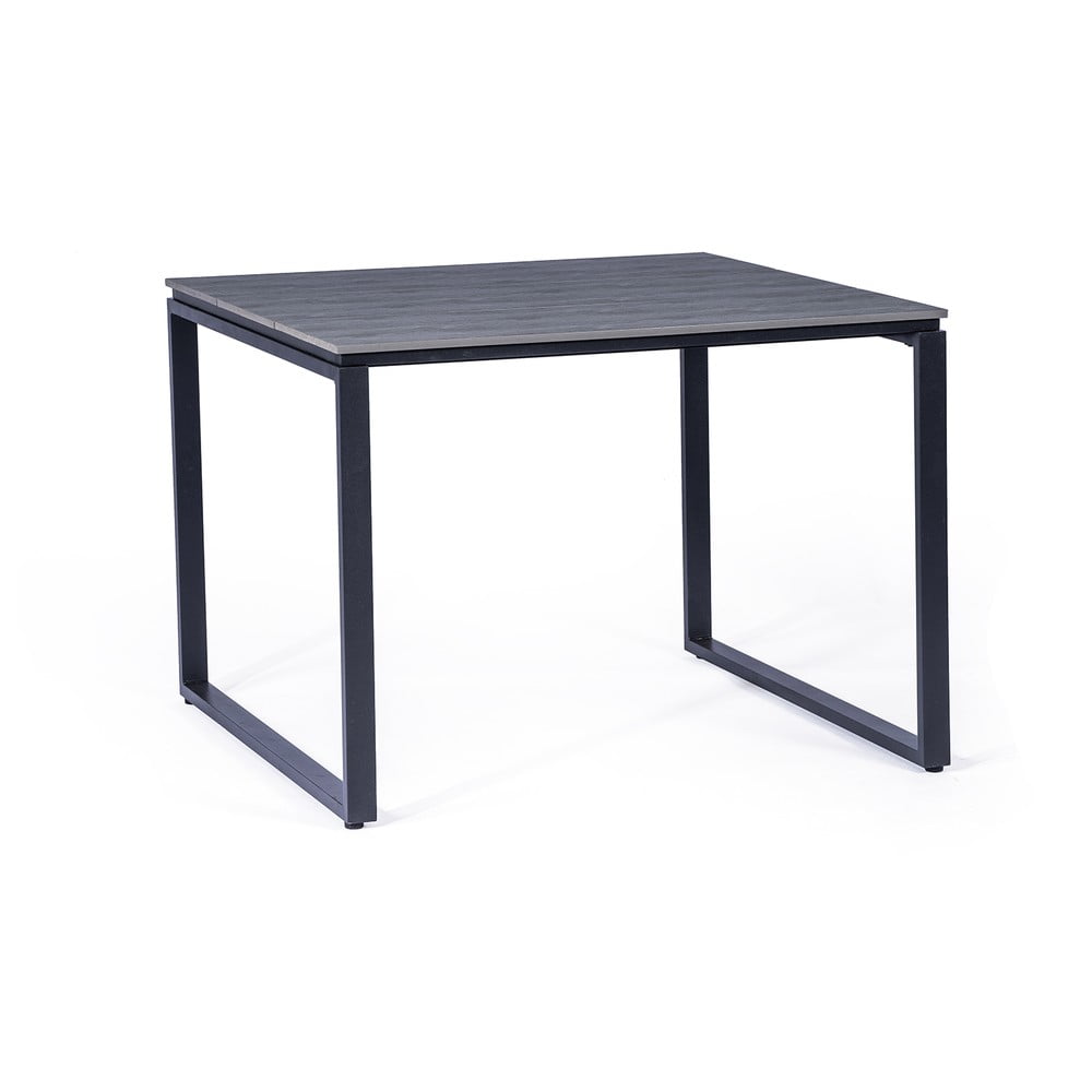 Sivý záhradný stôl Bonami Selection Strong 100 x 100 cm