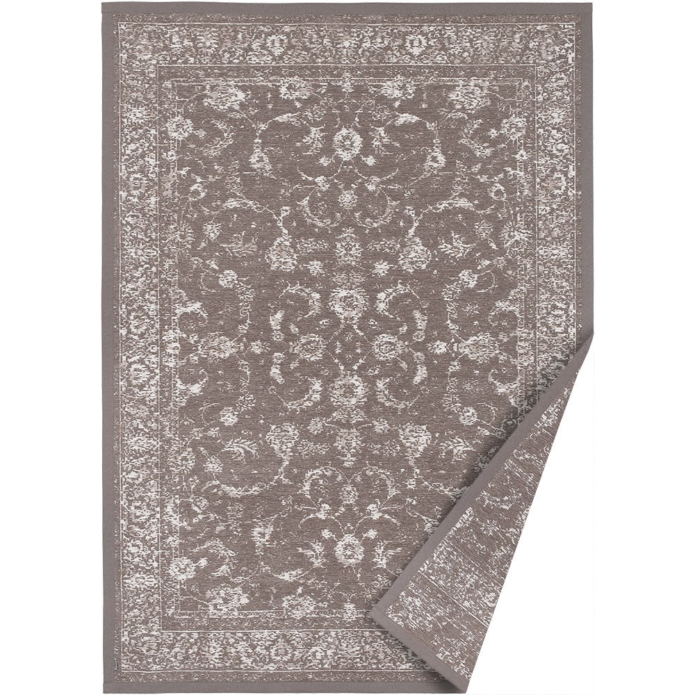 Tmavo-hnedý obojstranný koberec Narma Sagadi 200 x 300 cm