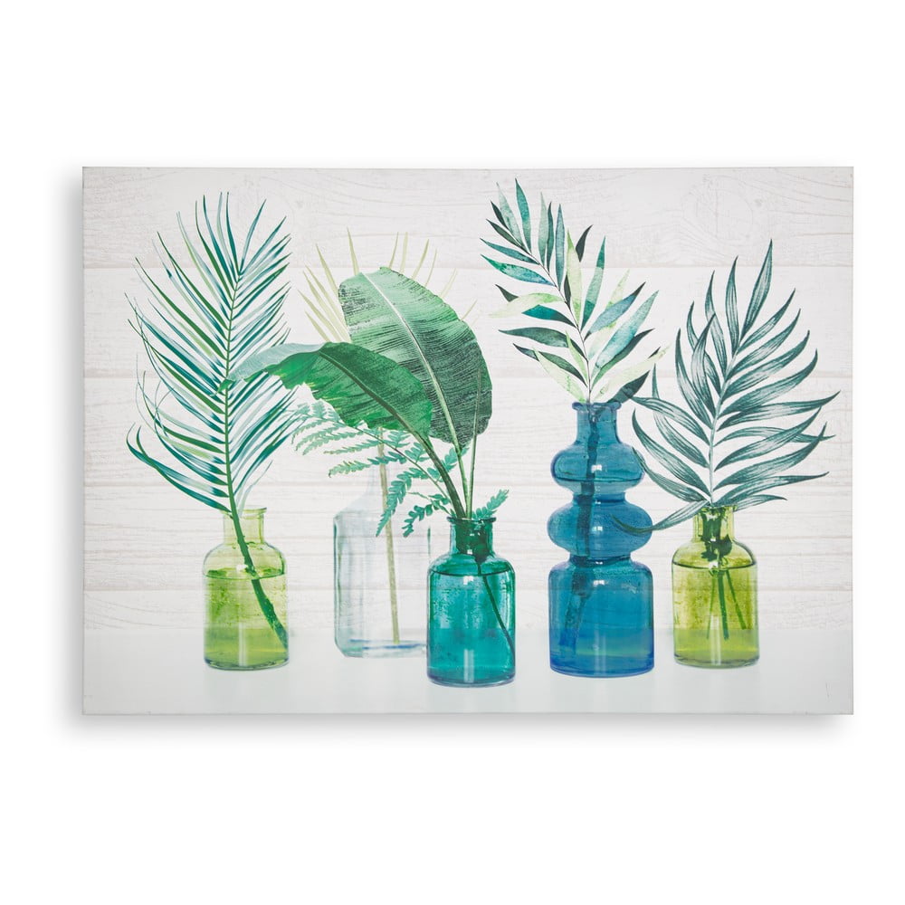 Nástenný obraz Art for the home Tropical Palm Bottles 70 x 50 cm