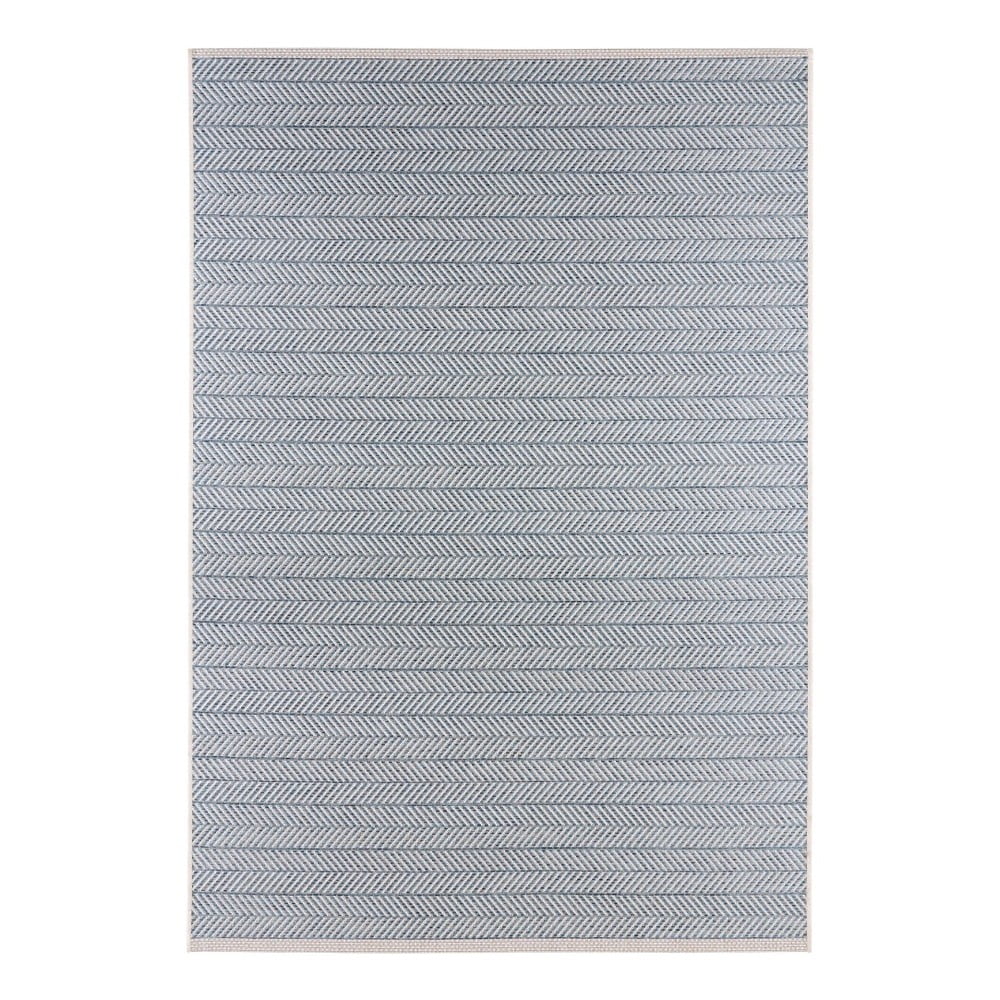 Modrý vonkajší koberec NORTHRUGS Caribbean 70 x 140 cm