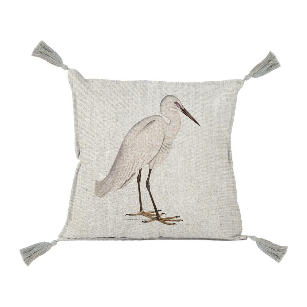 Vankúš Linen Borlas Flamingo 45 × 45 cm
