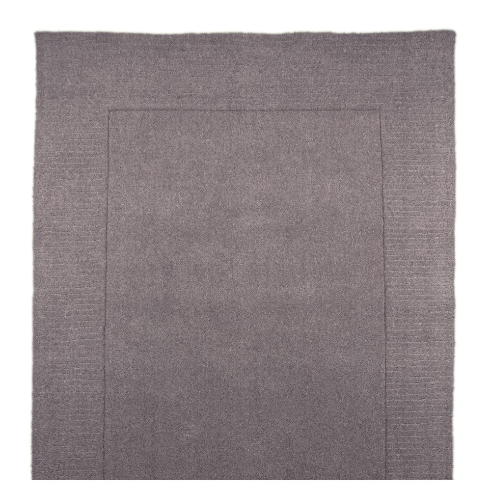 Sivý vlnený koberec Flair Rugs Siena 120 x 170 cm