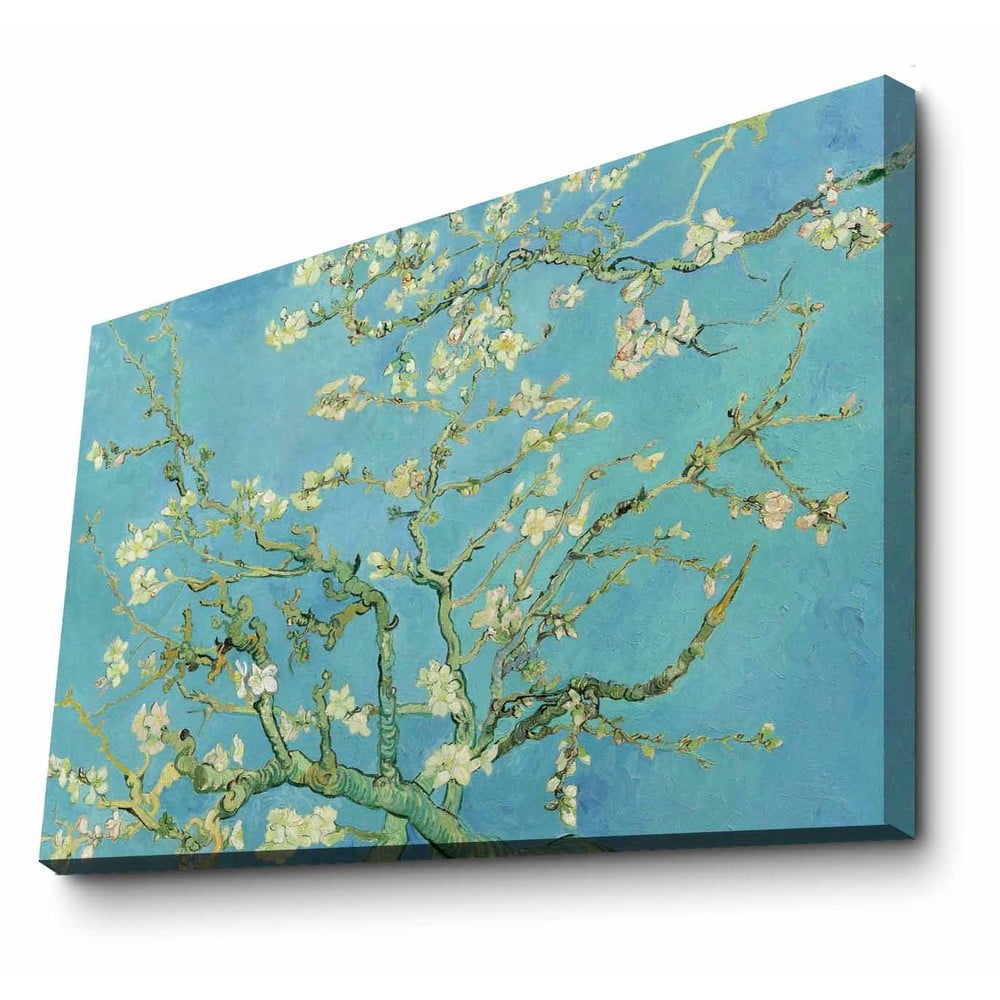 Nástenná reprodukcia na plátne Vincent Van Gogh Almond Blossom 100 × 70 cm