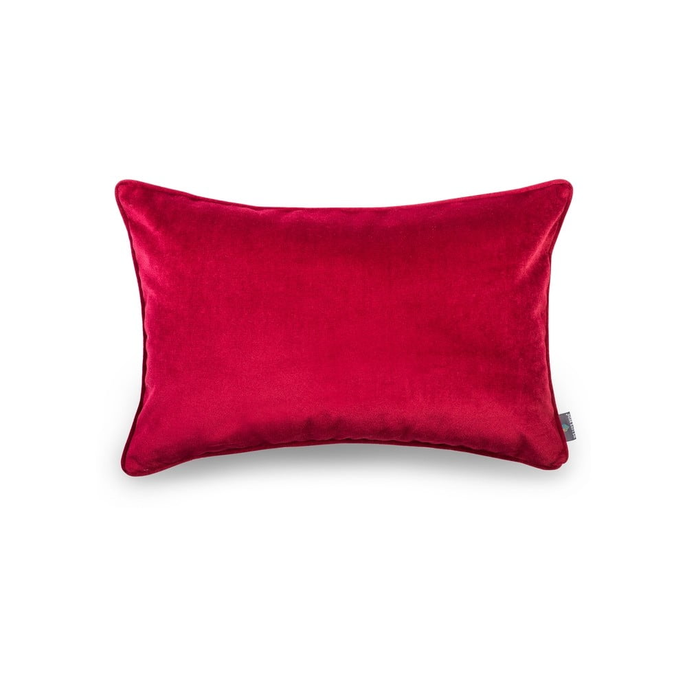 Červená obliečka na vankúš WeLoveBeds Elegant Burgundy 40 × 60 cm