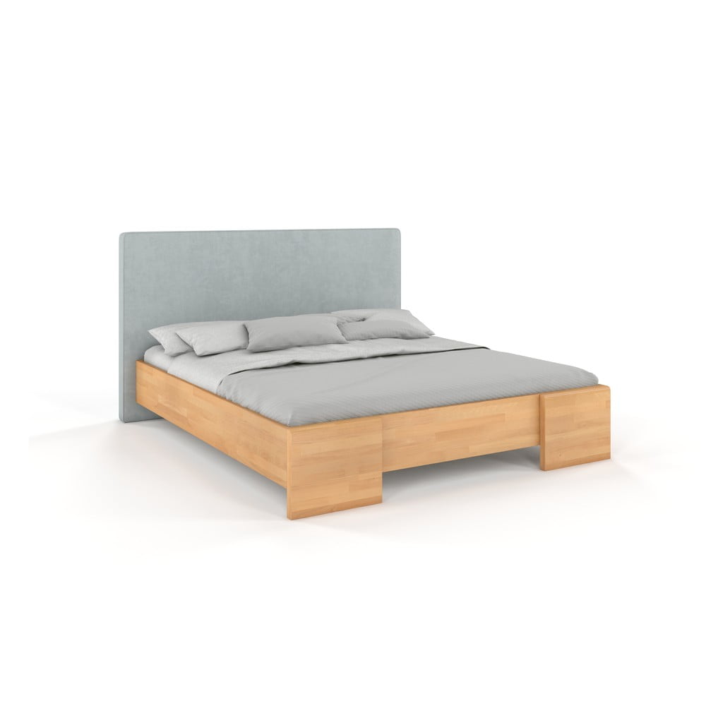 Manželská posteľ z bukového dreva Skandica Hessel 200 x 200 cm