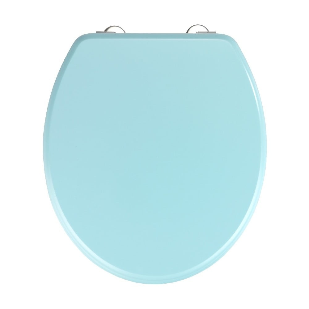 Svetlomodré WC sedadlo Wenko Prima Light Blue 41 × 37 cm