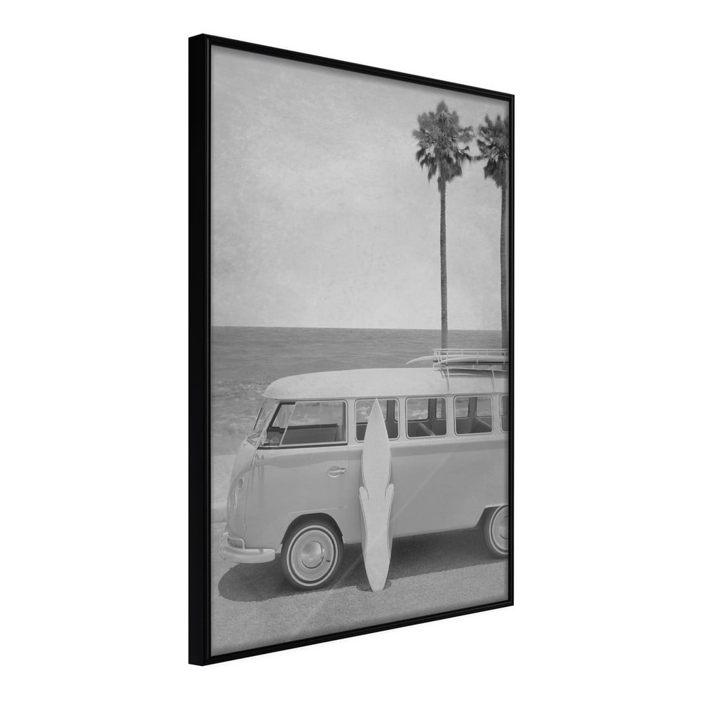 Plagát v ráme Artgeist Hippie Van II 40 x 60 cm