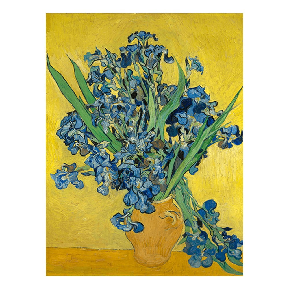 Reprodukcia obrazu Vincenta van Gogha - Irises 60 × 45 cm