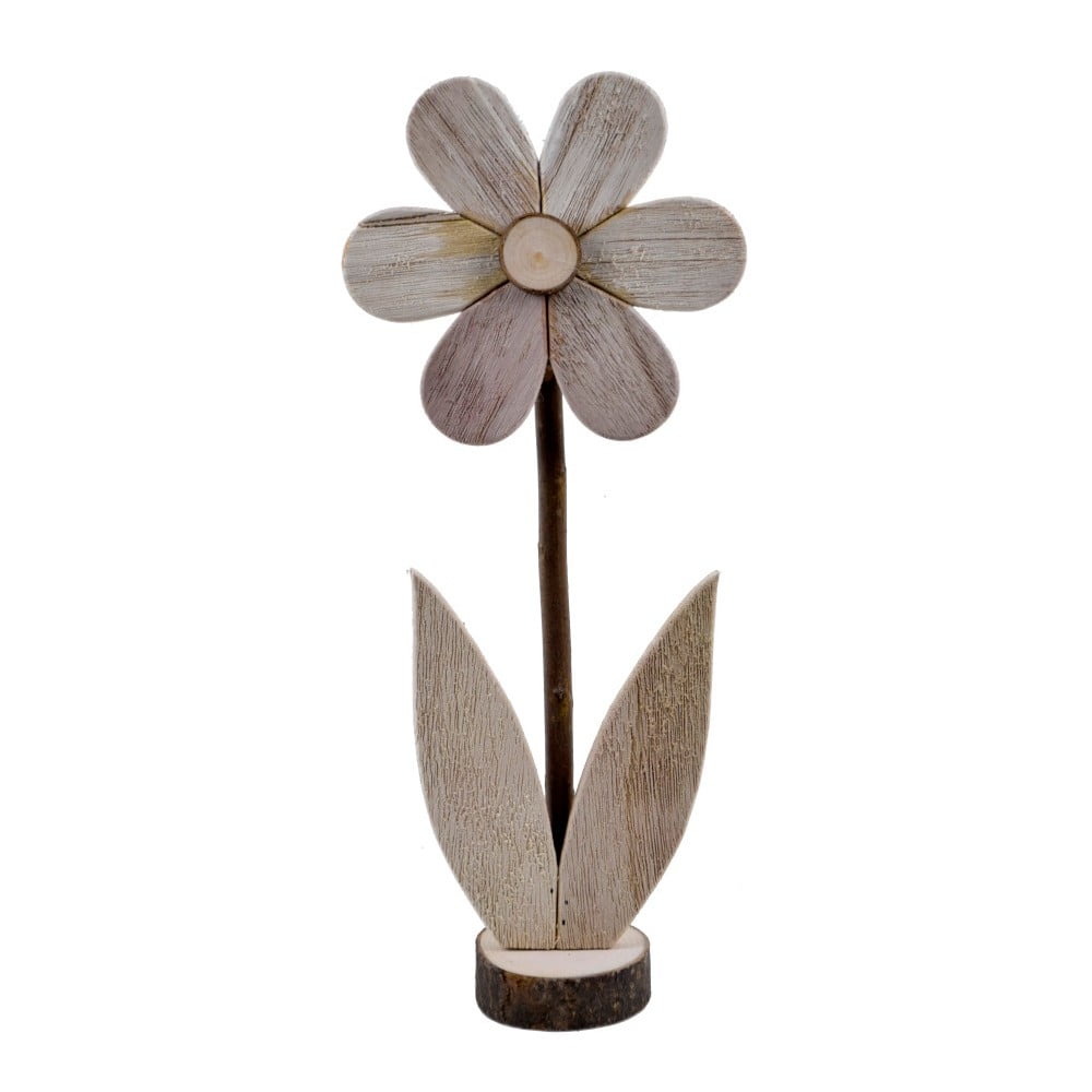 Veľká drevená dekorácia v tvare kvetiny Ego Dekor 165 × 39 cm