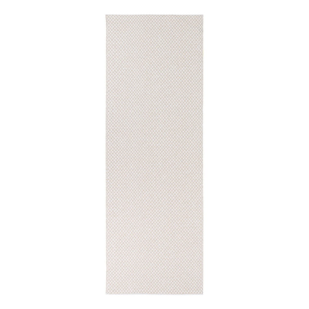 Krémovo-biely behúň vhodný do exteriéru Narma Diby 70 × 200 cm