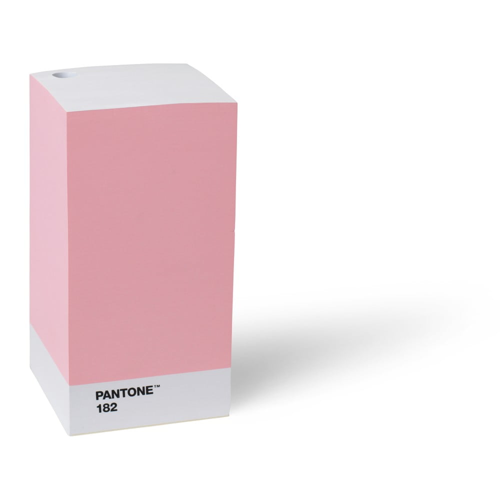 Ružový stojan na ceruzku  poznámkový blok Pantone