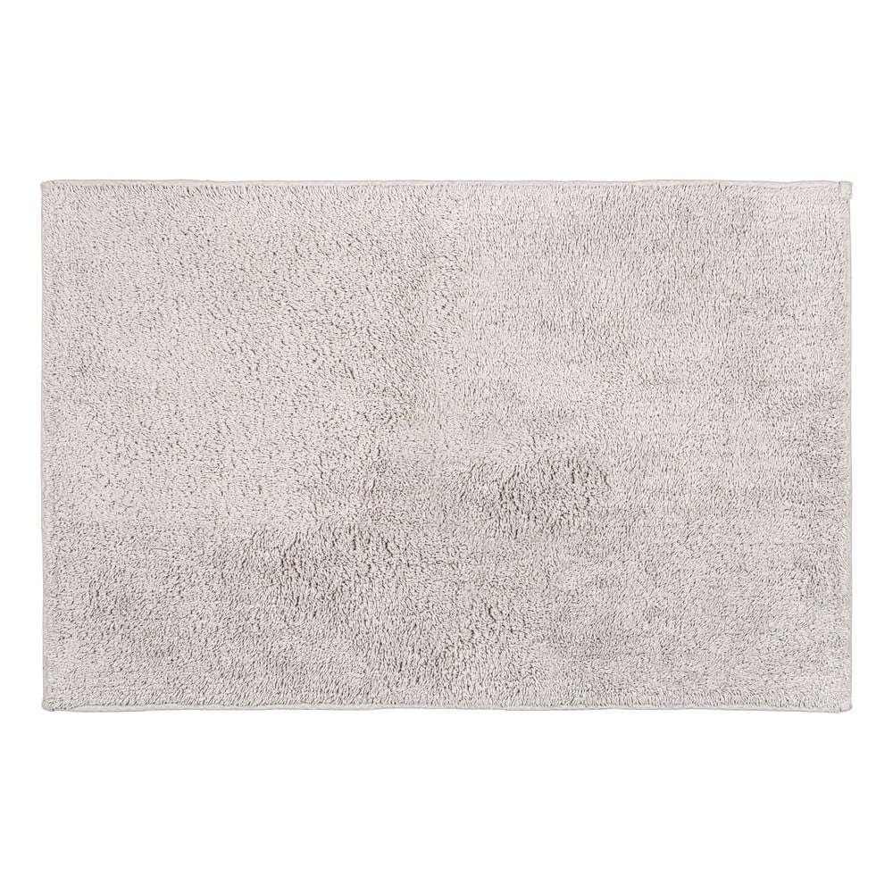 Sivá bavlnená kúpeľňová podložka Wenko Ono 50 x 80 cm