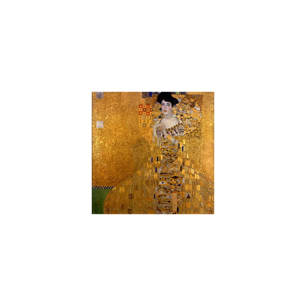 Reprodukcia obrazu Gustav Klimt Adele Bloch-Bauer I 80 x 80 cm