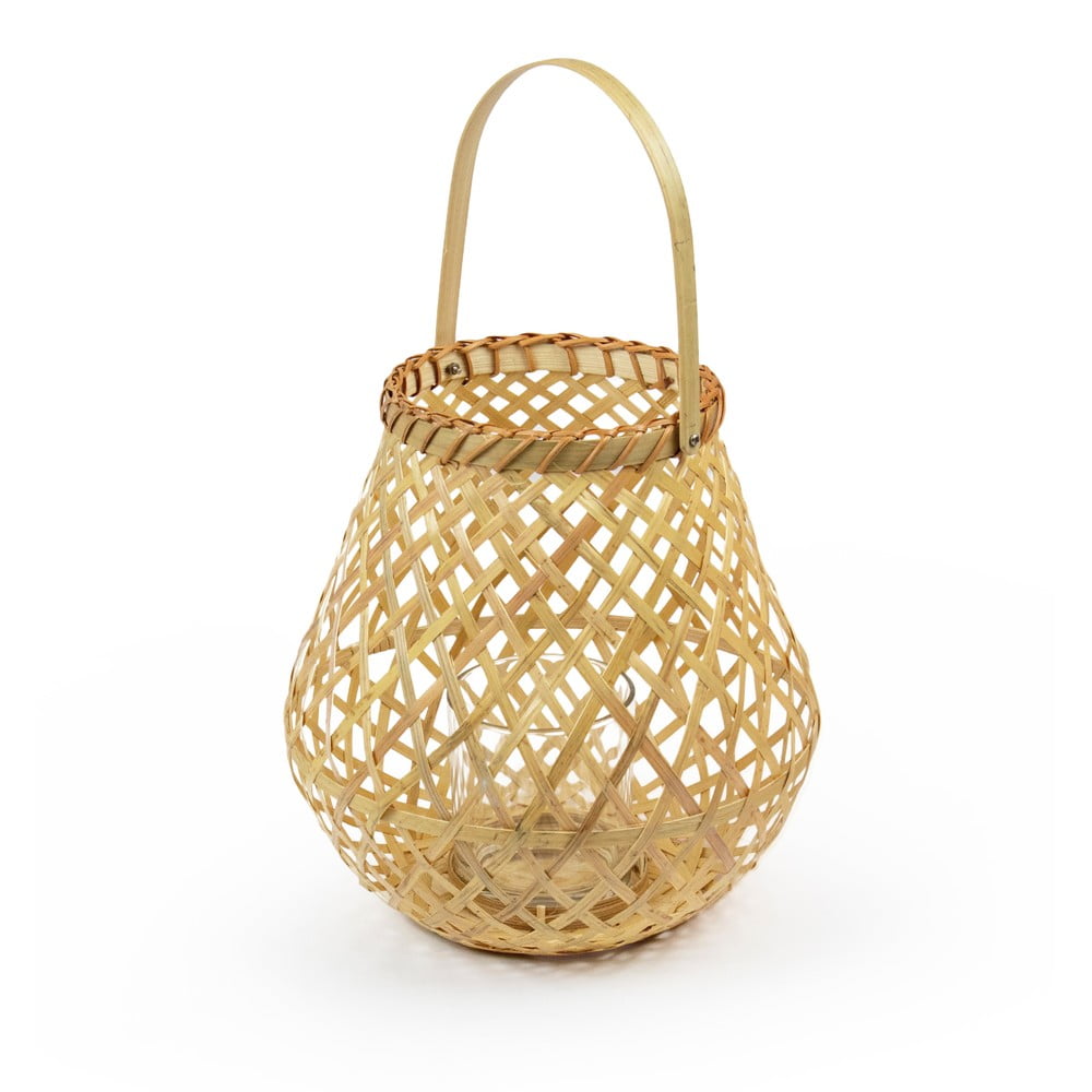 Bambusový lampáš Compactor Bamboo Lantern ⌀ 25 cm
