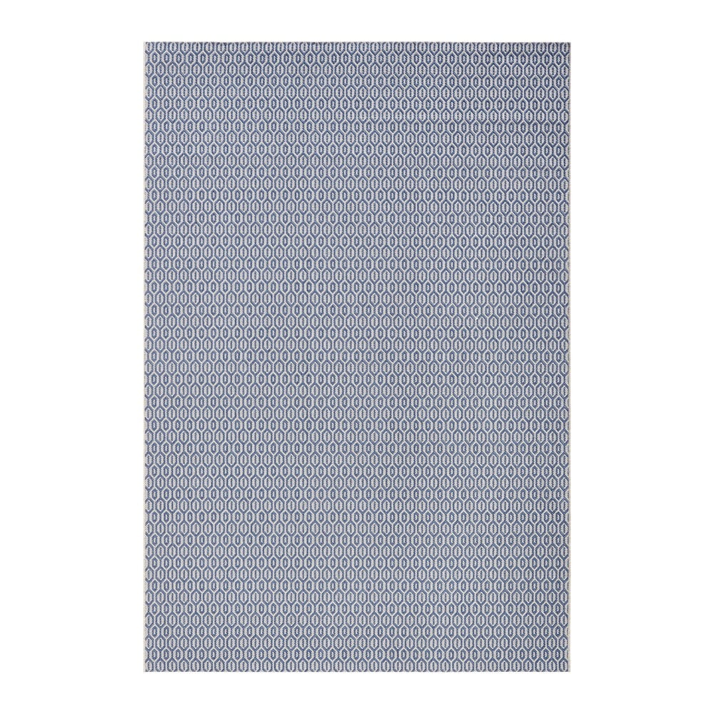 Modrý vonkajší koberec NORTHRUGS Coin 160 x 230 cm