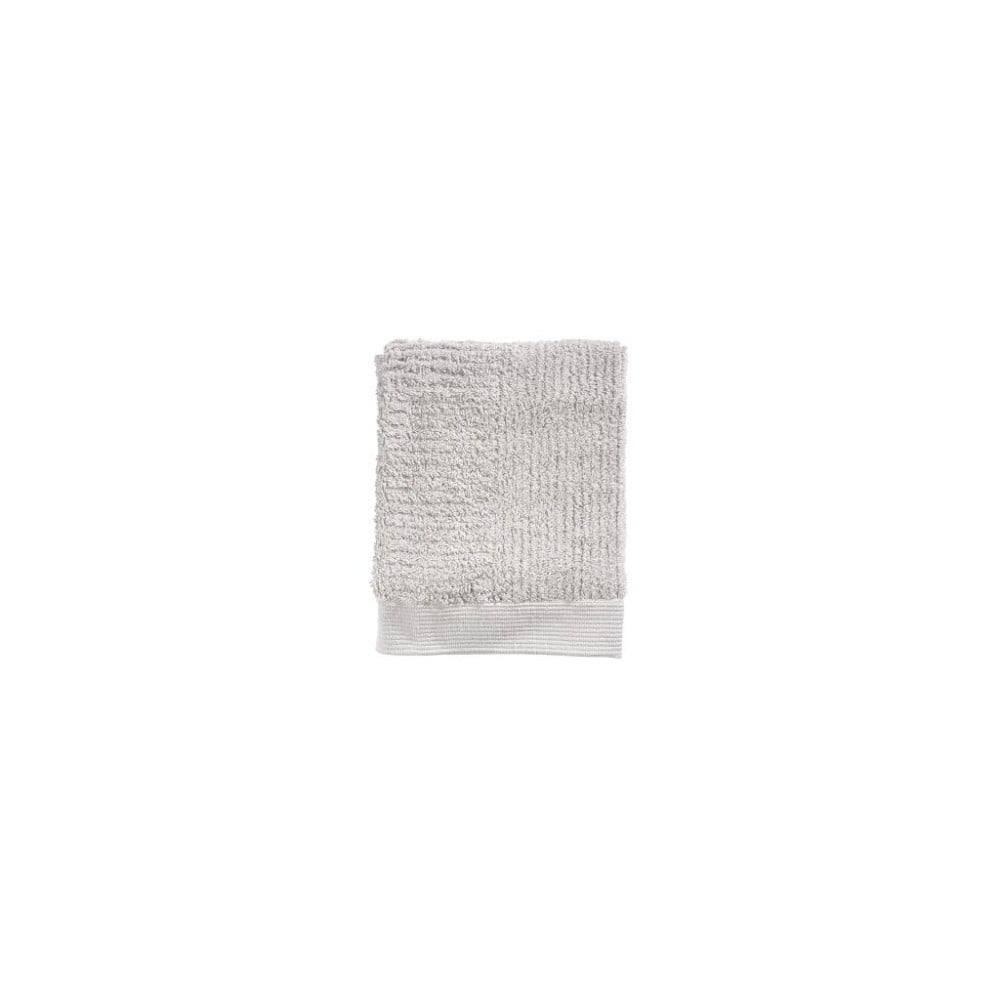 Svetlosivý uterák zo 100 bavlny Zone Classic 50 × 70 cm