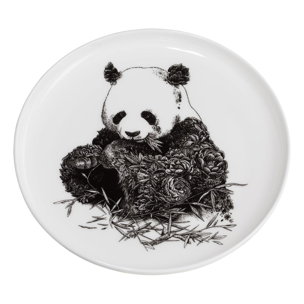 Biely porcelánový tanier Maxwell  Williams Marini Ferlazzo Panda ø 20 cm