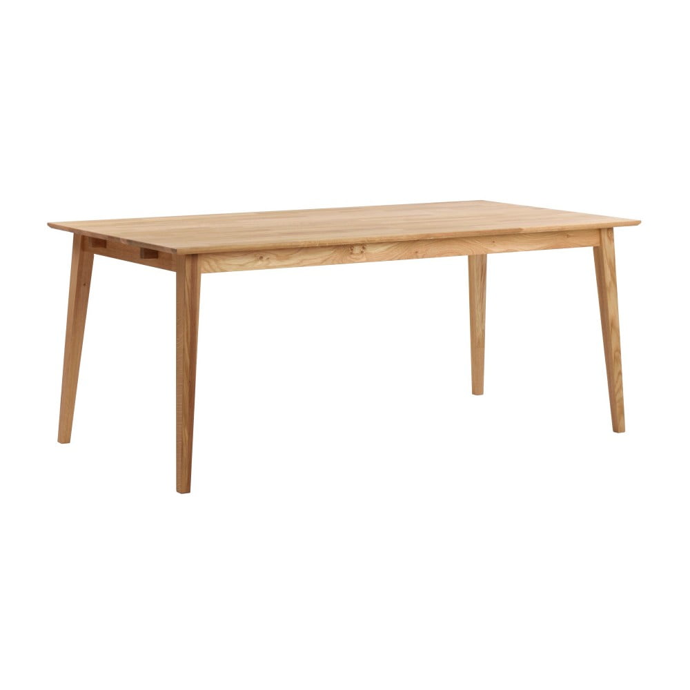 Prírodný dubový jedálenský stôl Rowico Mimi 180 x 90 cm
