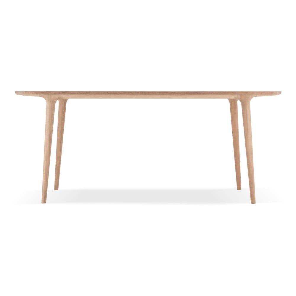 Jedálenský stôl z masívneho dubového dreva Gazzda Fawn 180 × 90 cm