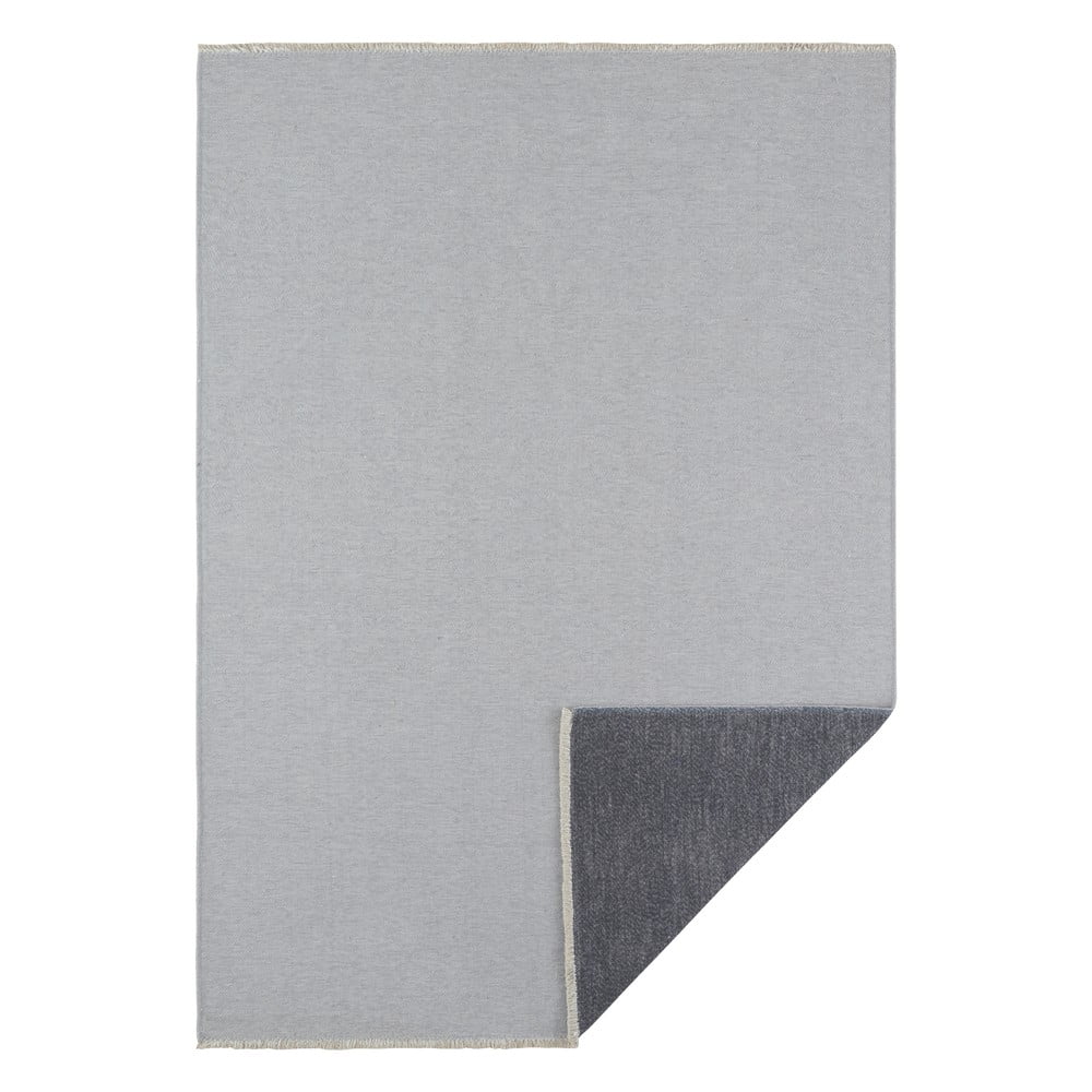 Sivý obojstranný koberec Hanse Home Duo 160 x 230 cm