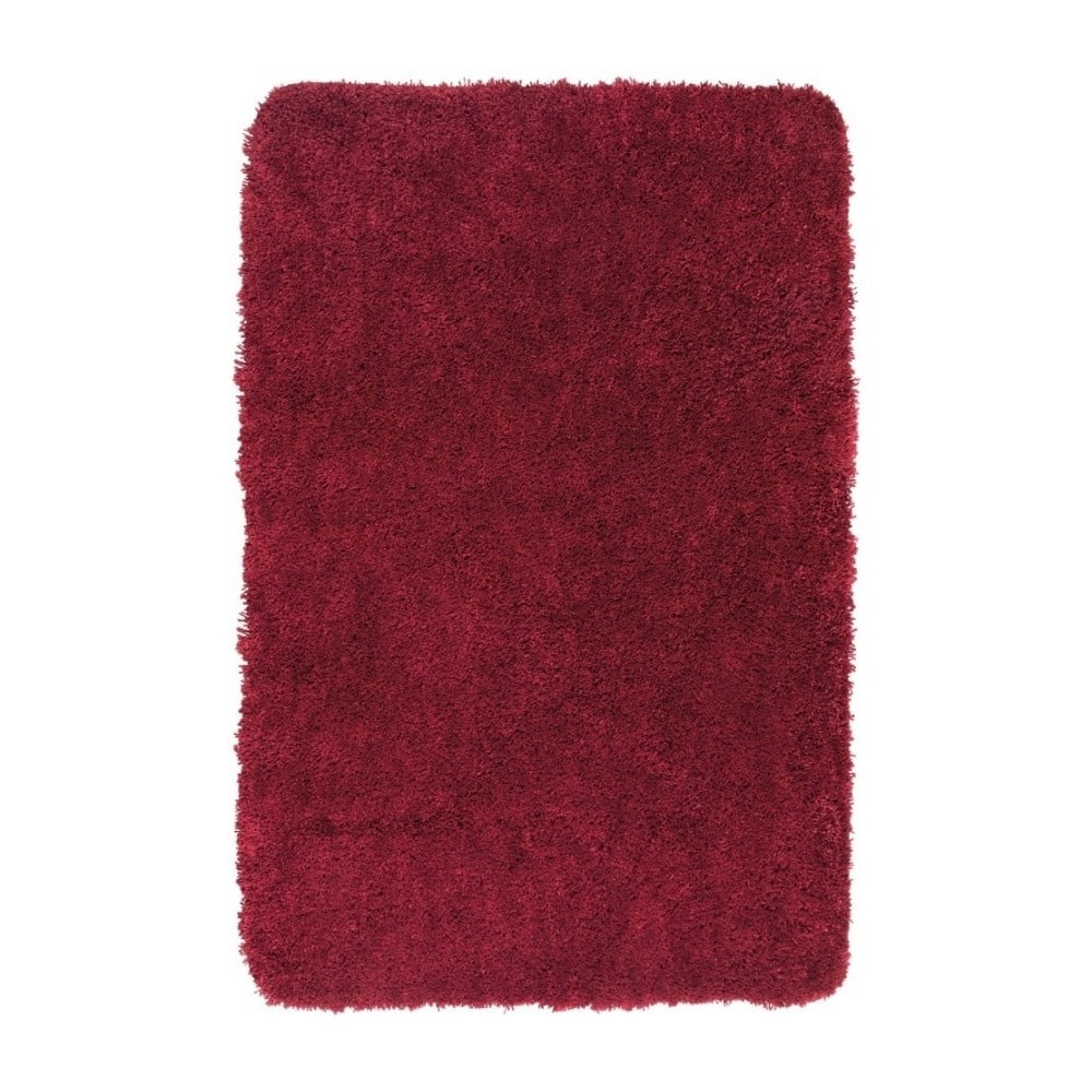 Červená kúpeľňová predložka Wenko Mélange 65 × 55 cm