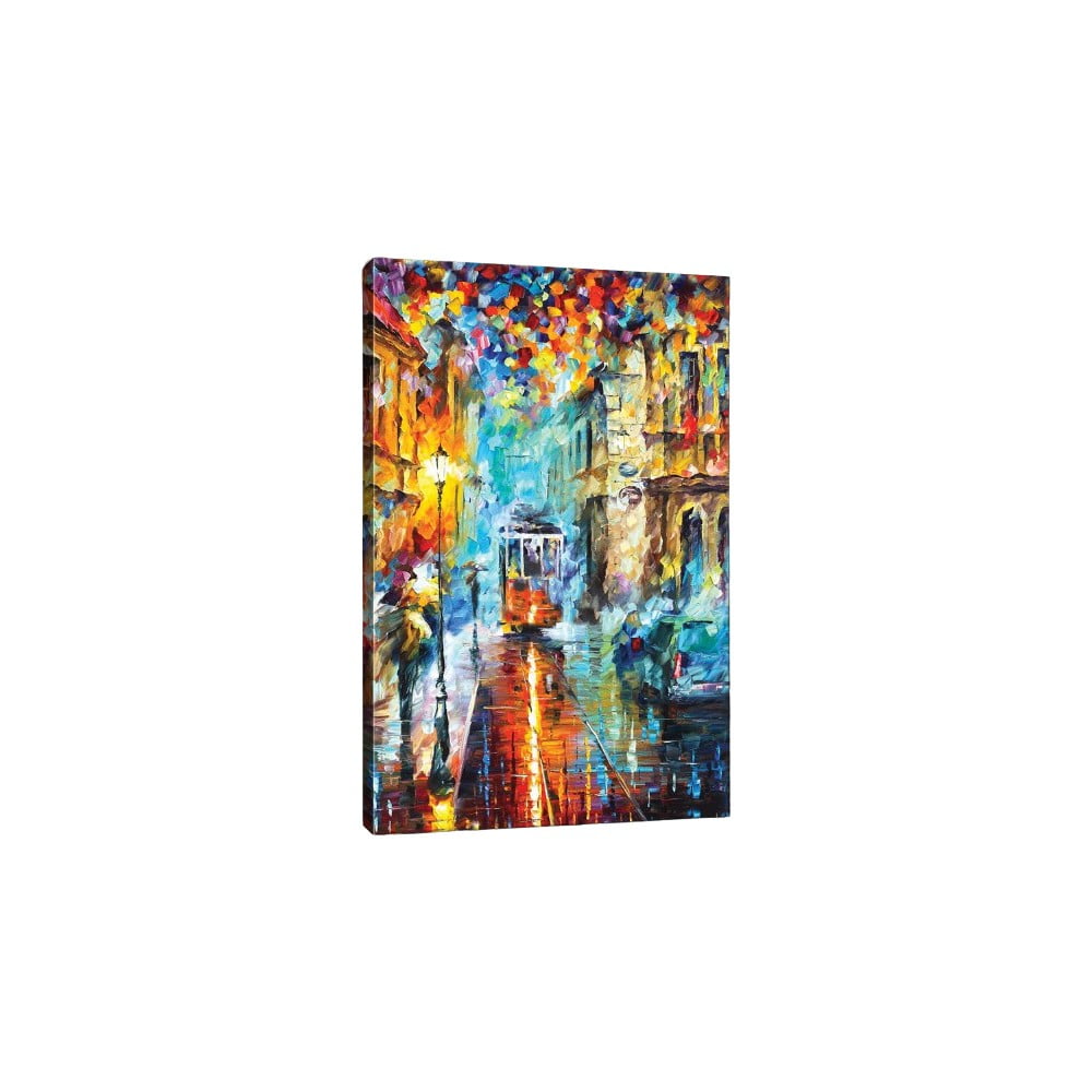 Obraz Rainy City 40 × 60 cm