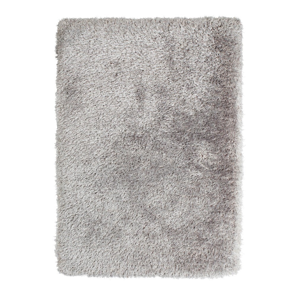 Sivý ručne tuftovaný koberec Think Rugs Montana Puro Silver 80 × 150 cm
