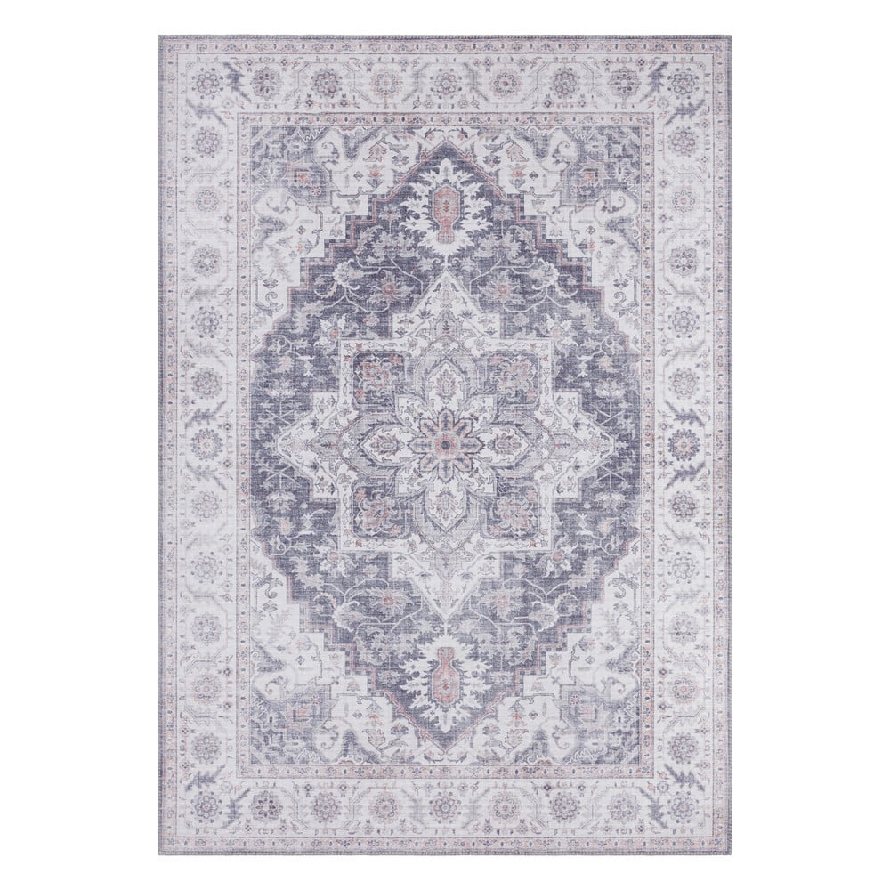 Sivo-ružový koberec Nouristan Anthea 200 x 290 cm