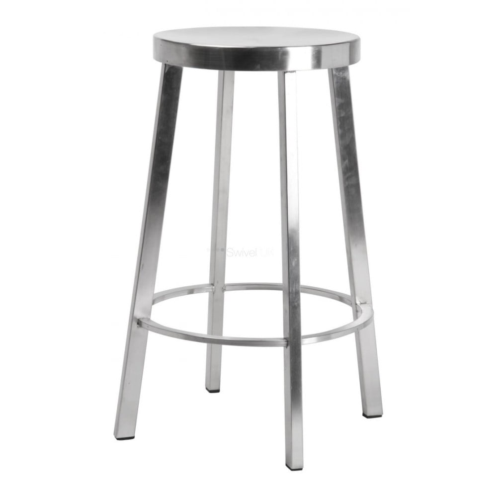 Hliníková barová stolička Magis Deja-vu výška 66 cm