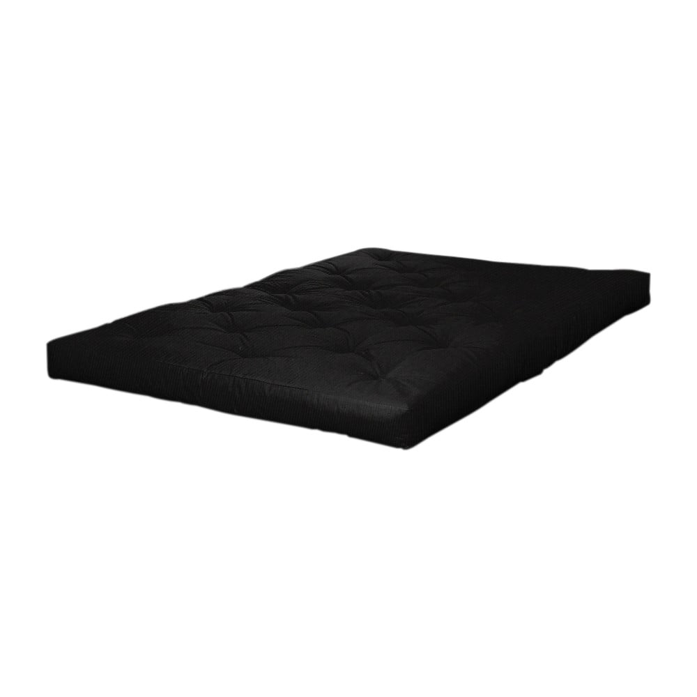 Čierny futónový matrac Karup Design Coco Futon 90 x 200 cm