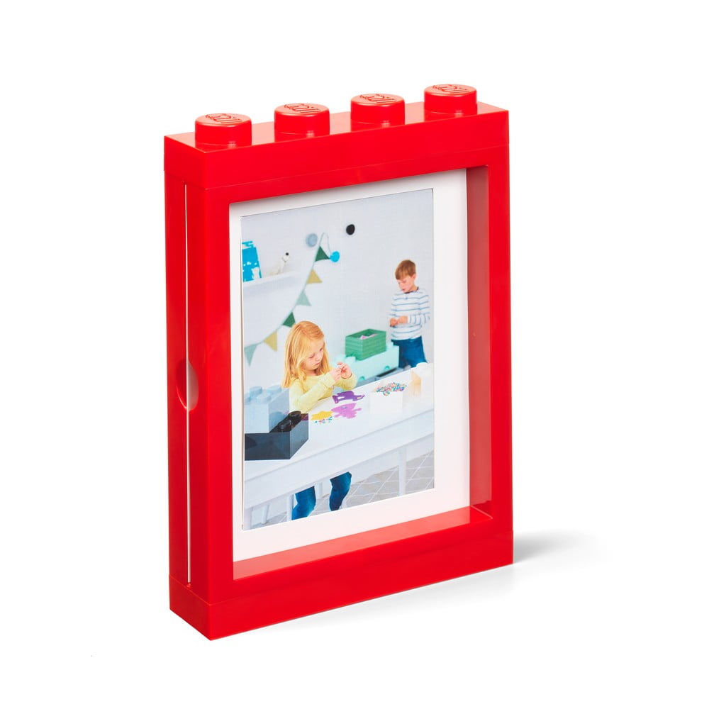 Červený rámček na fotku LEGO® 193 x 268 cm
