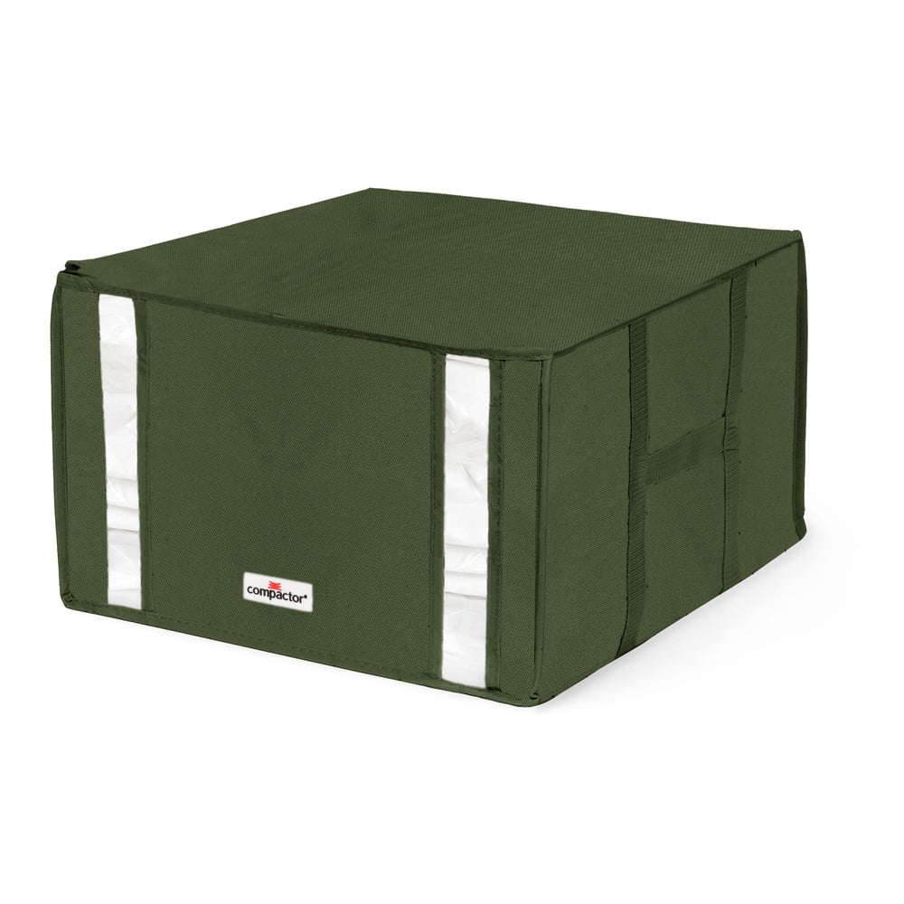 Zelený úložný box Compactor Oxford 125 l