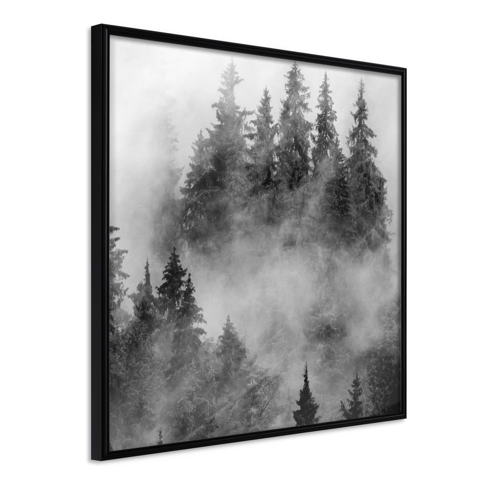 Plagát v ráme Artgeist Dark Landscape 20 x 20 cm