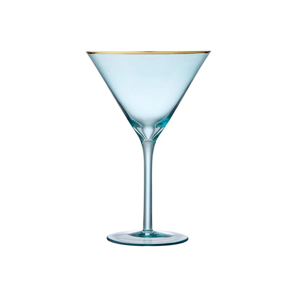 Modrý pohár na martini Ladelle Chloe 250 ml