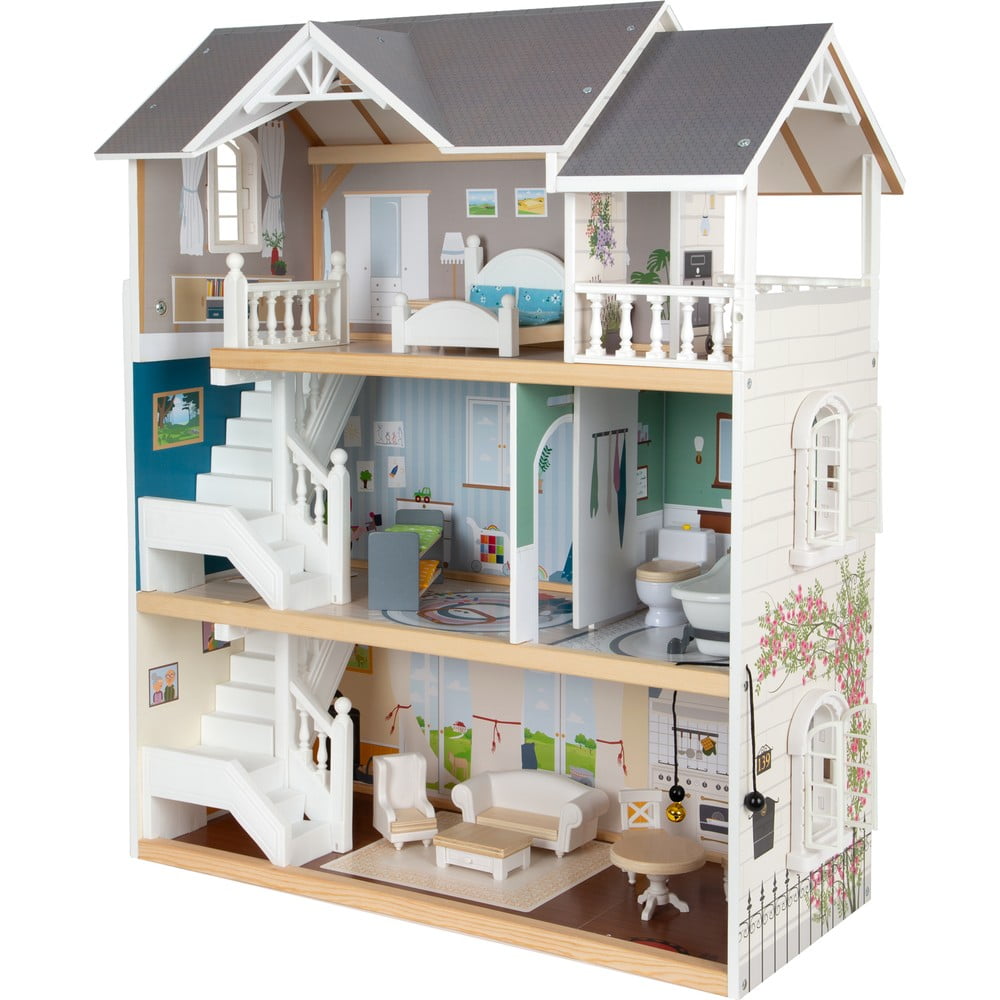 Detský drevený dom pre bábiky Legler Urban Villa