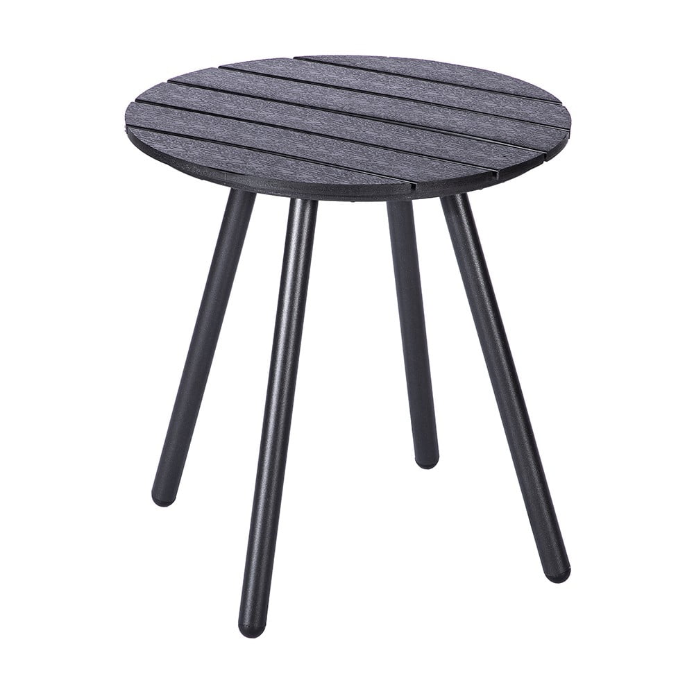 Sivý záhradný stôl Bonami Essentials Lounge ø 51 cm