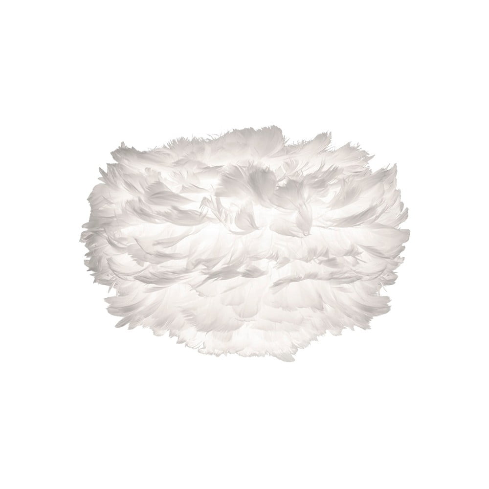 Biele tienidlo z husieho peria UMAGE EOS Ø 35 cm