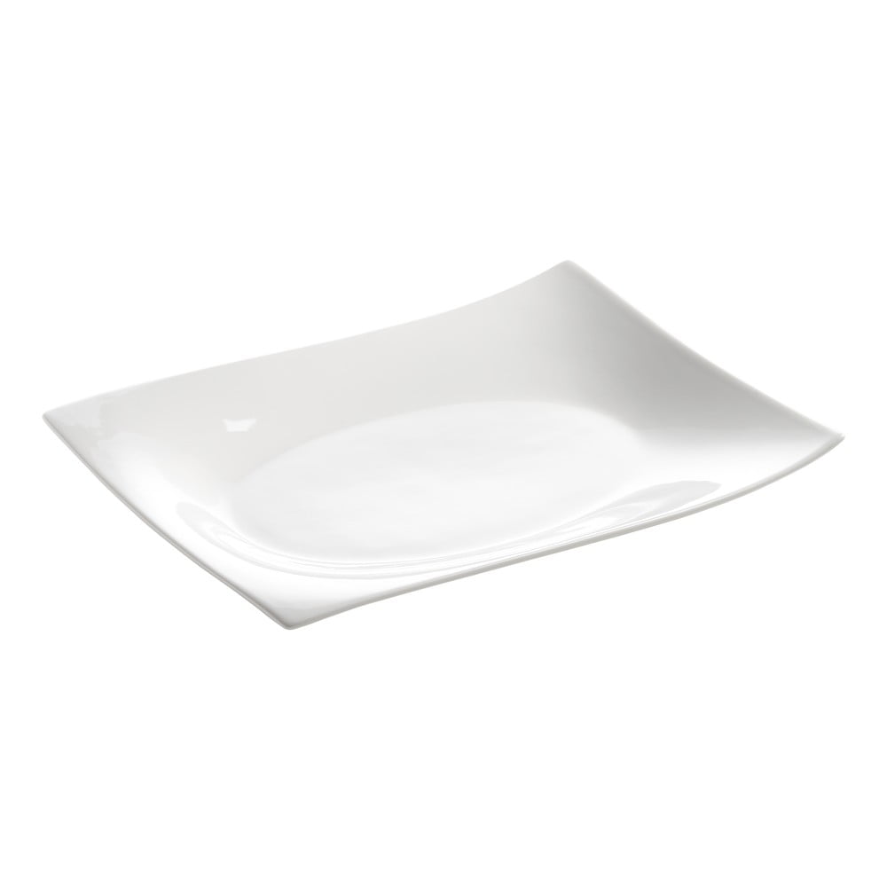 Biely porcelánový tanier Maxwell  Williams Motion 35 x 255 cm