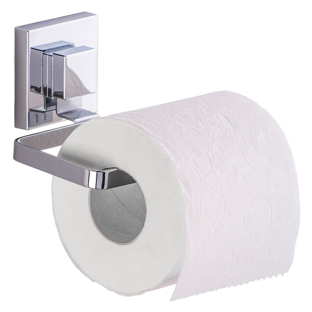 Samodržiaci držiak na toaletný papier Wenko Vacuum-Loc Quadrio nosnosť až 33 kg