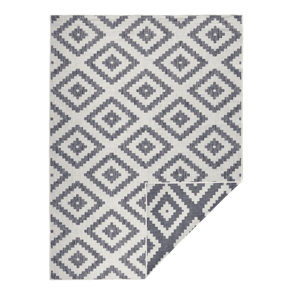 Sivý vonkajší koberec NORTHRUGS Malta 80 x 150 cm