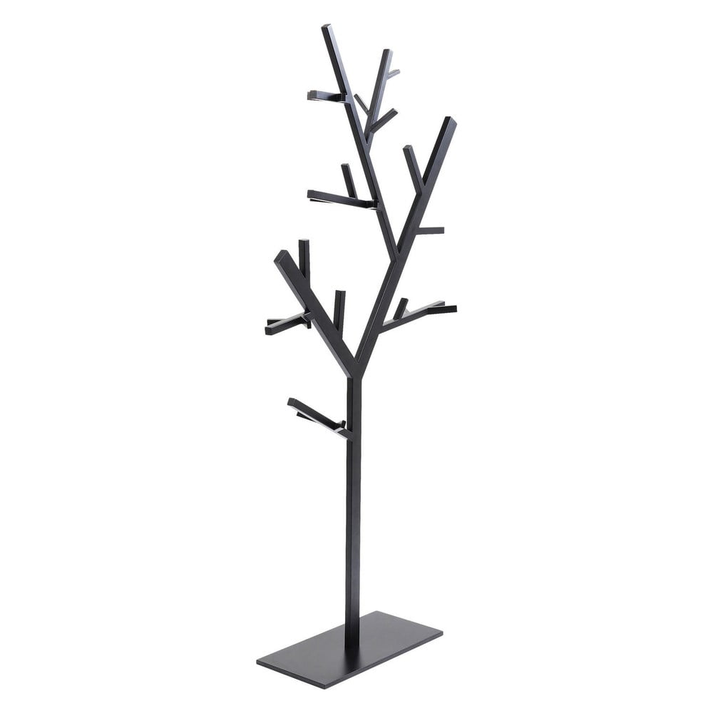 Čierny kovový vešiak Kare Design Tree výška 201 cm