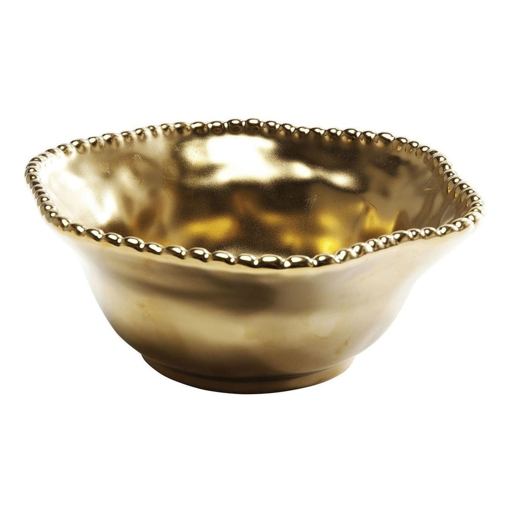 Misa v zlatej farbe Kare Design Bell Gold ⌀ 16 cm