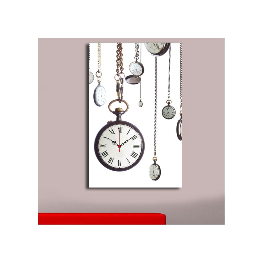 Obrazové hodiny Vreckové hodinky 45 × 70 cm
