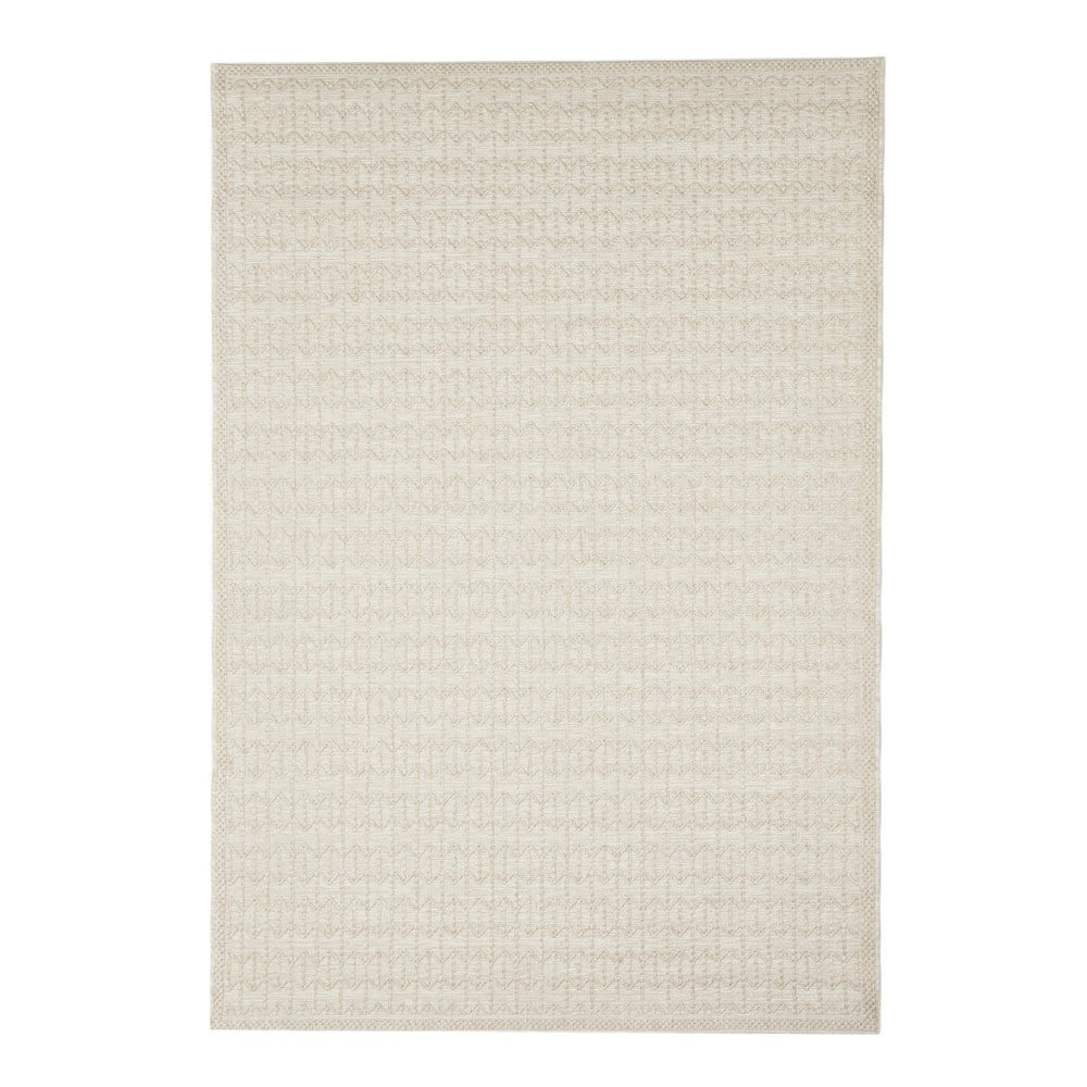 Krémovobéžový vonkajší koberec Webtapetti Stuoia 155 × 230 cm