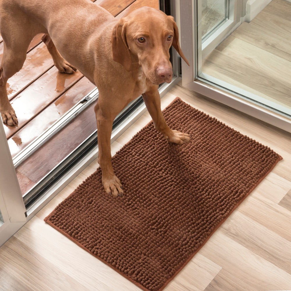 Hnedá psia rohožka InnovaGoods Pet Doormat 85 × 65 cm