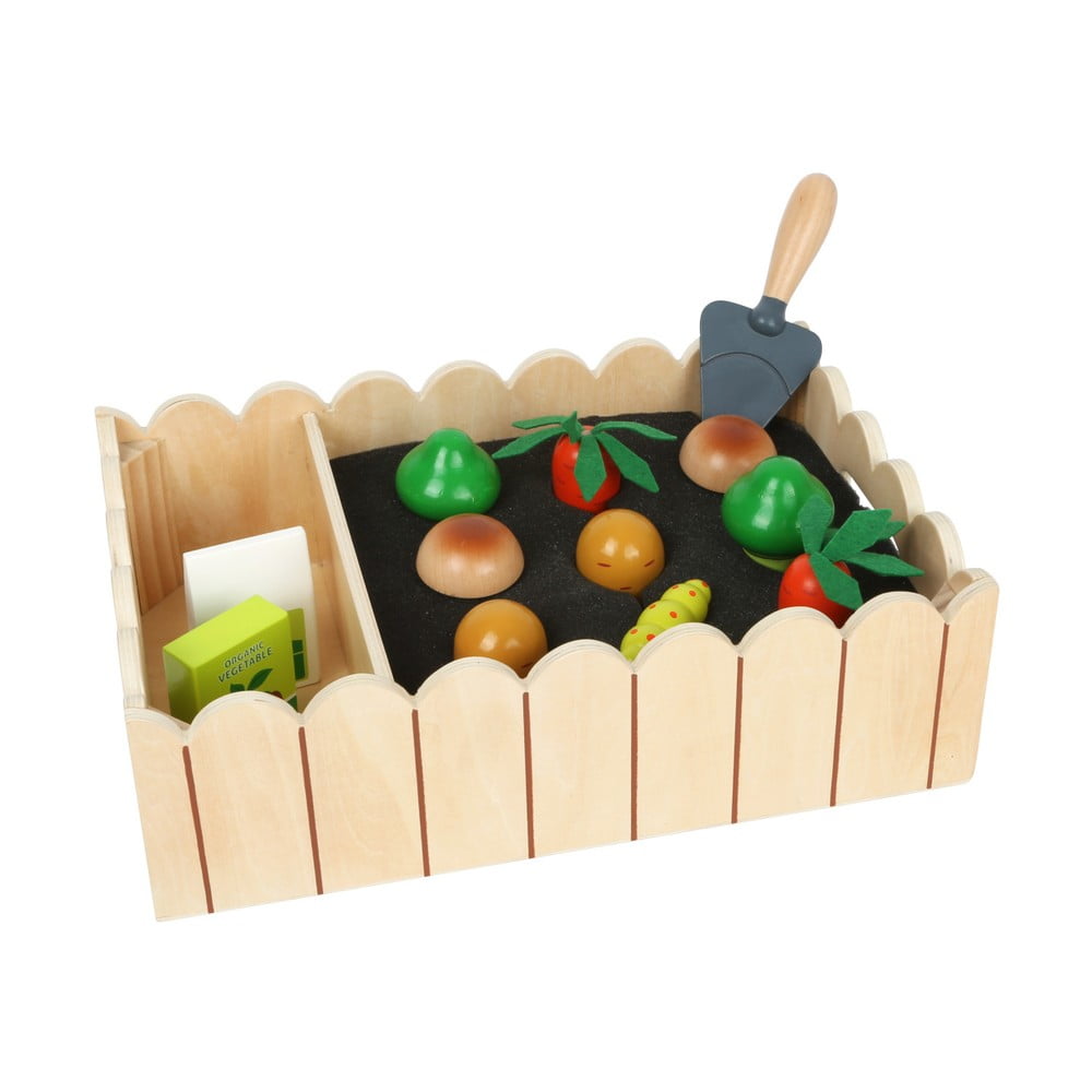 Detský drevený set malého zahradníka Legler Vegetable