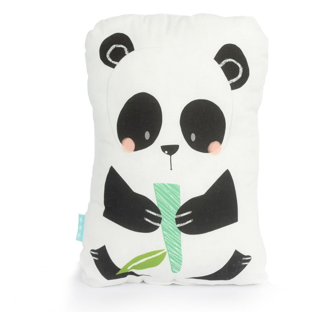 Bavlnený vankúšik Moshi Moshi Panda Gardens 40 × 30 cm