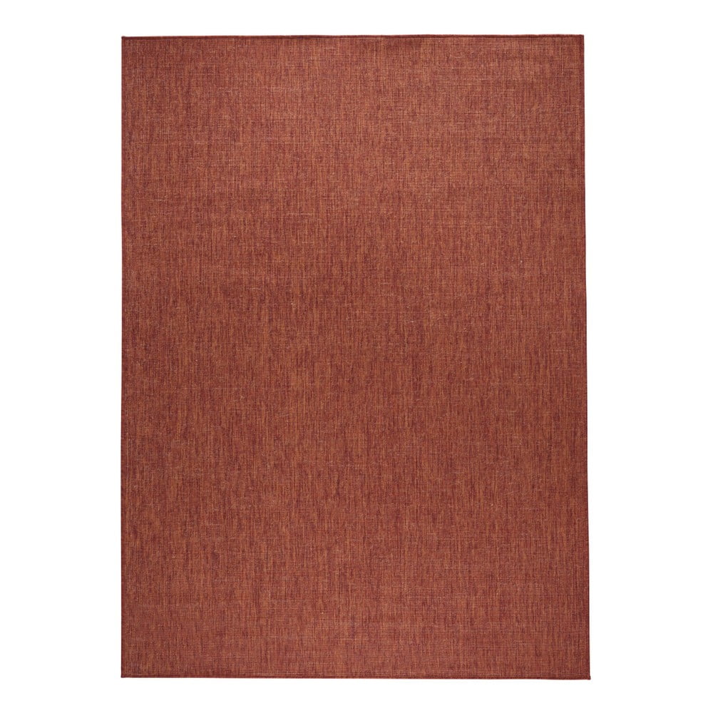 Tehlovočervený vonkajší koberec NORTHRUGS Miami 80 x 150 cm