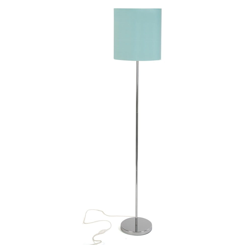 Svetlotyrkysová stojacia lampa Versa Aquamarina výška 148 cm