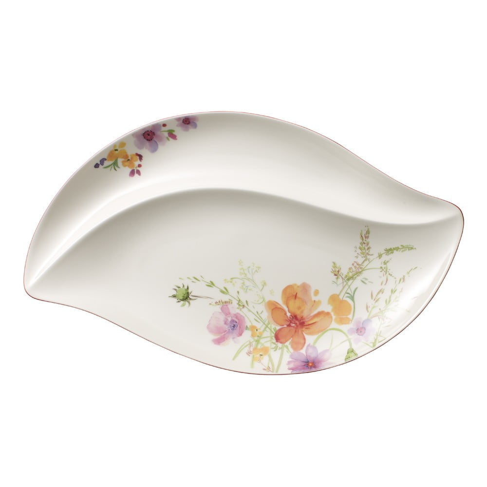 Porcelánový servírovací tanier s motívom kvetín Villeroy  Boch Mariefleur Serve 50 x 30 cm